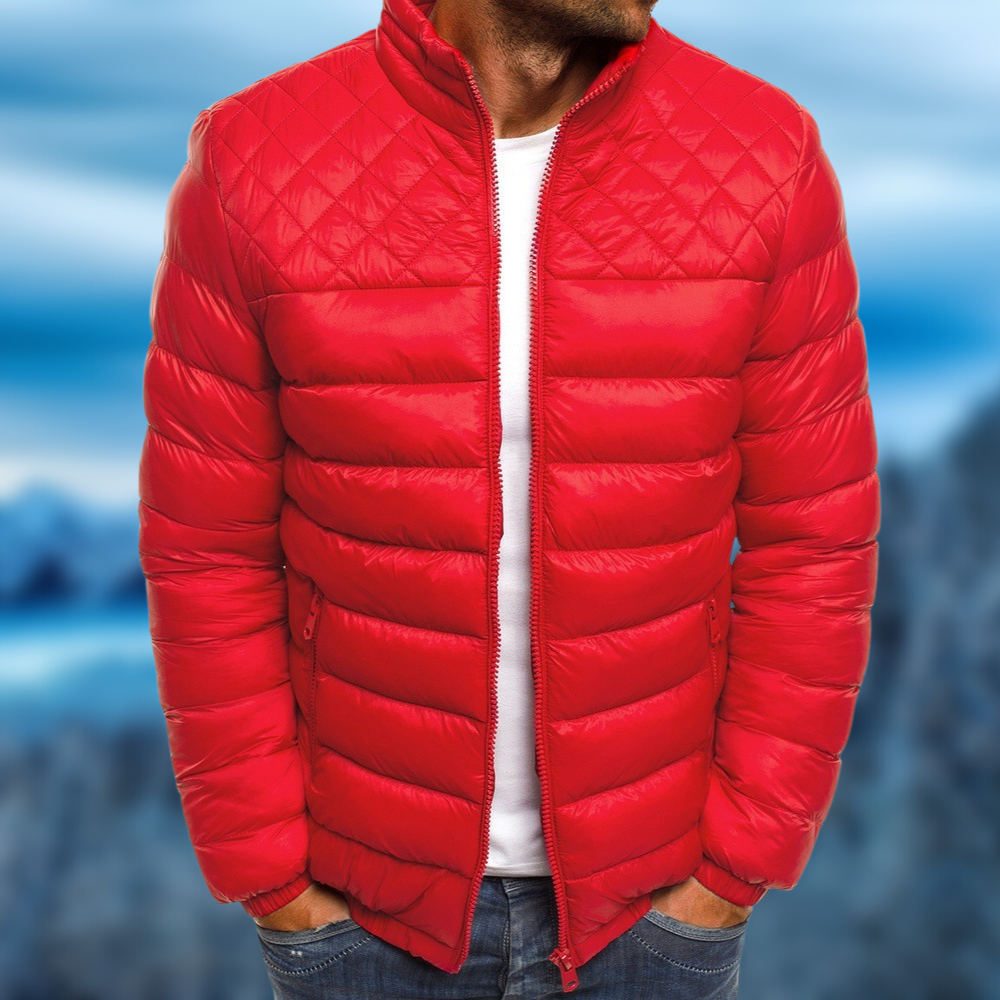Bryson | Elegancka kurtka puchowa z stójką