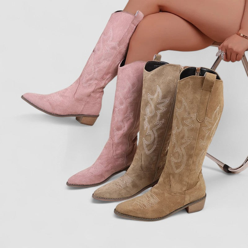 Clara - Ortopedyczne Botki Western