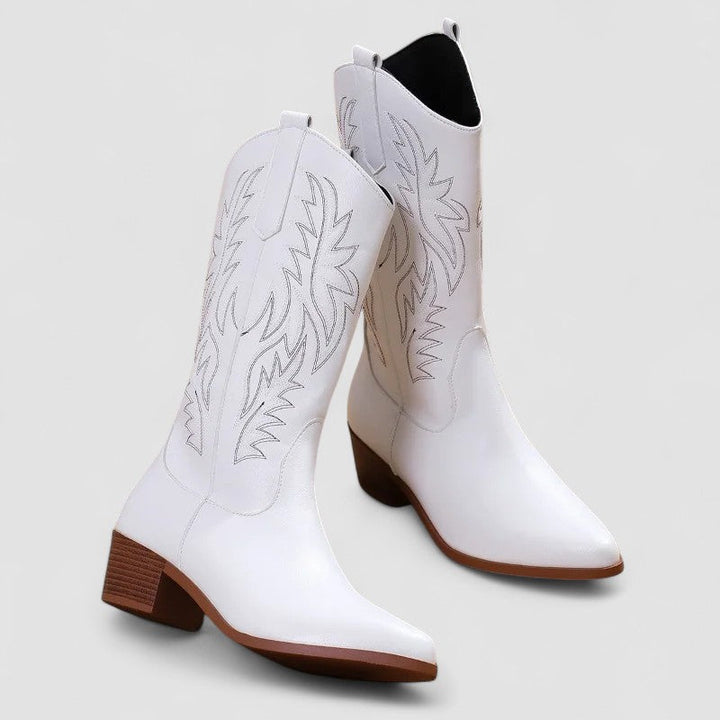 Claire - Ortopedyczne Botki Western