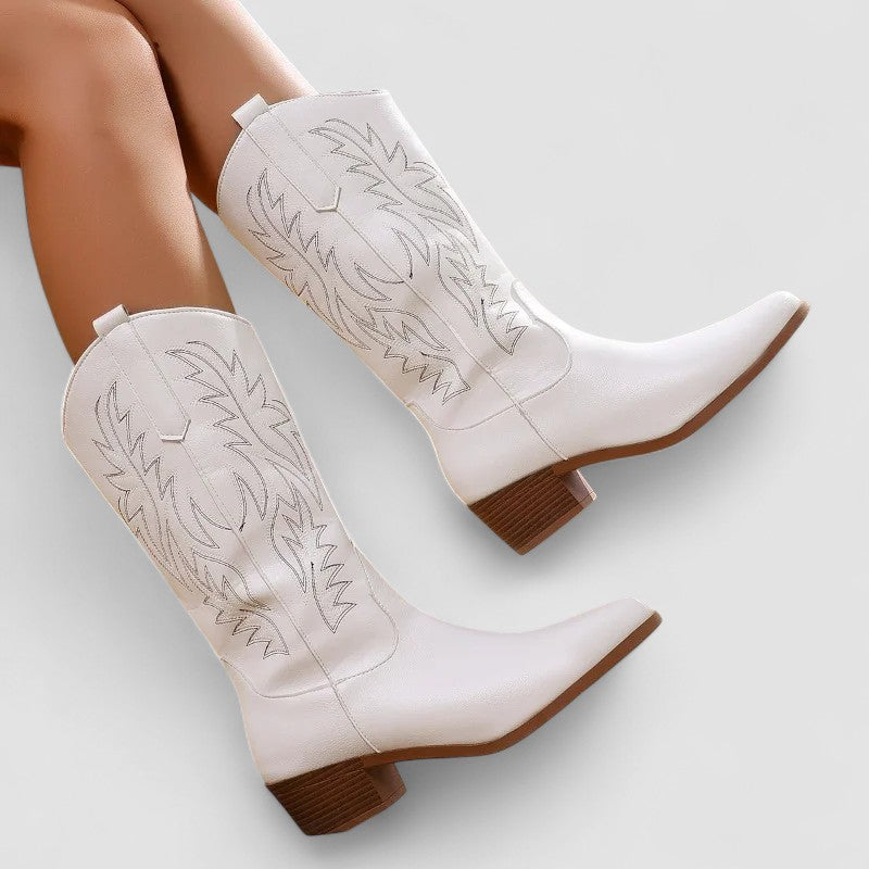 Claire - Ortopedyczne Botki Western