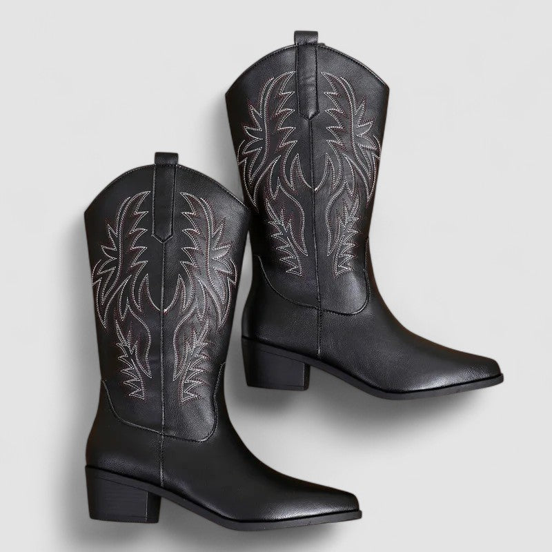 Claire - Ortopedyczne Botki Western