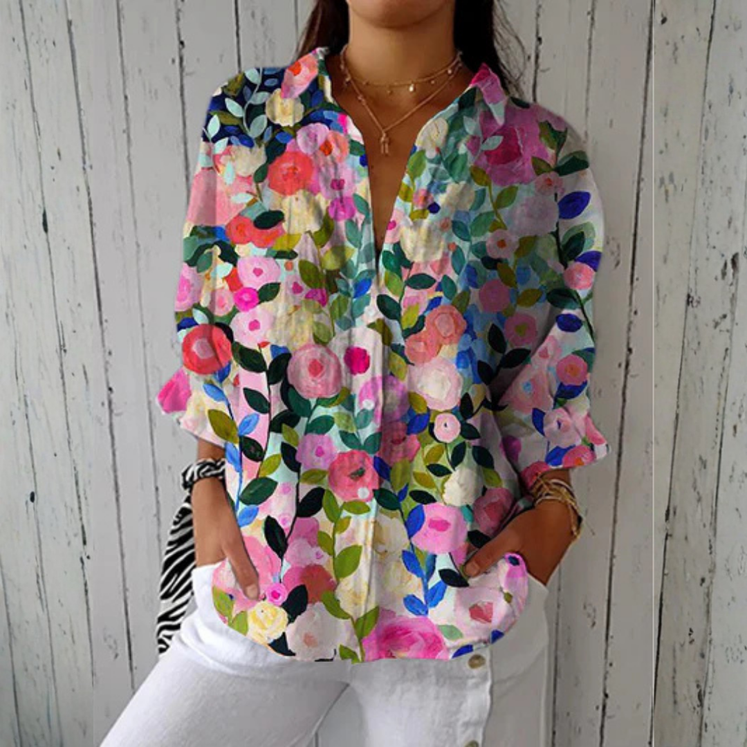 Laura | Bluzka Canvas Bloom