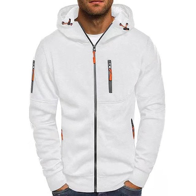 Mordane | Prosta kurtka z kapturem na zamek